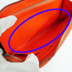 Bottega Veneta Zip Around Wallet Zipper Orange Silver — view 8