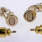 Chanel Earrings B Collection Gold Rhinestone Pearl Style Coco — view 8