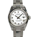 Rolex Datejust No SS White Roman Automatic Watch
