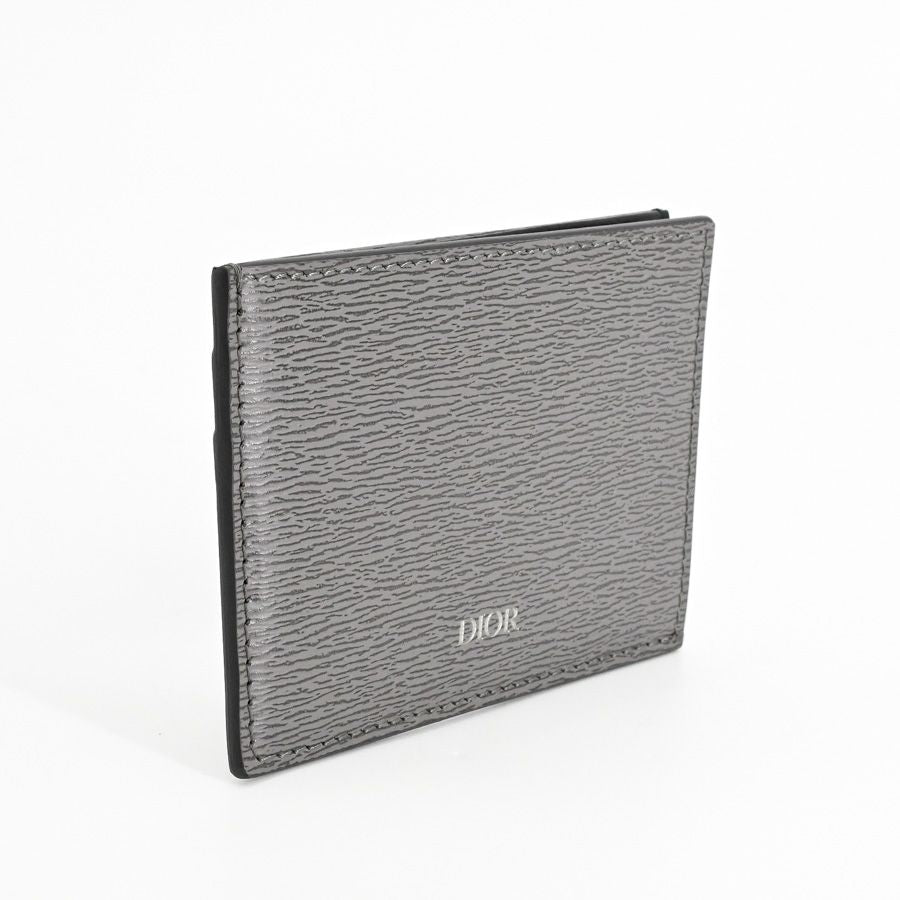 Dior Card Case Card Holders Gray — view 2