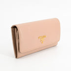 Prada Wallet Flap Wallets Beige — view 2