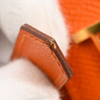 Hermes Card Case Card Holders Orange — view 6