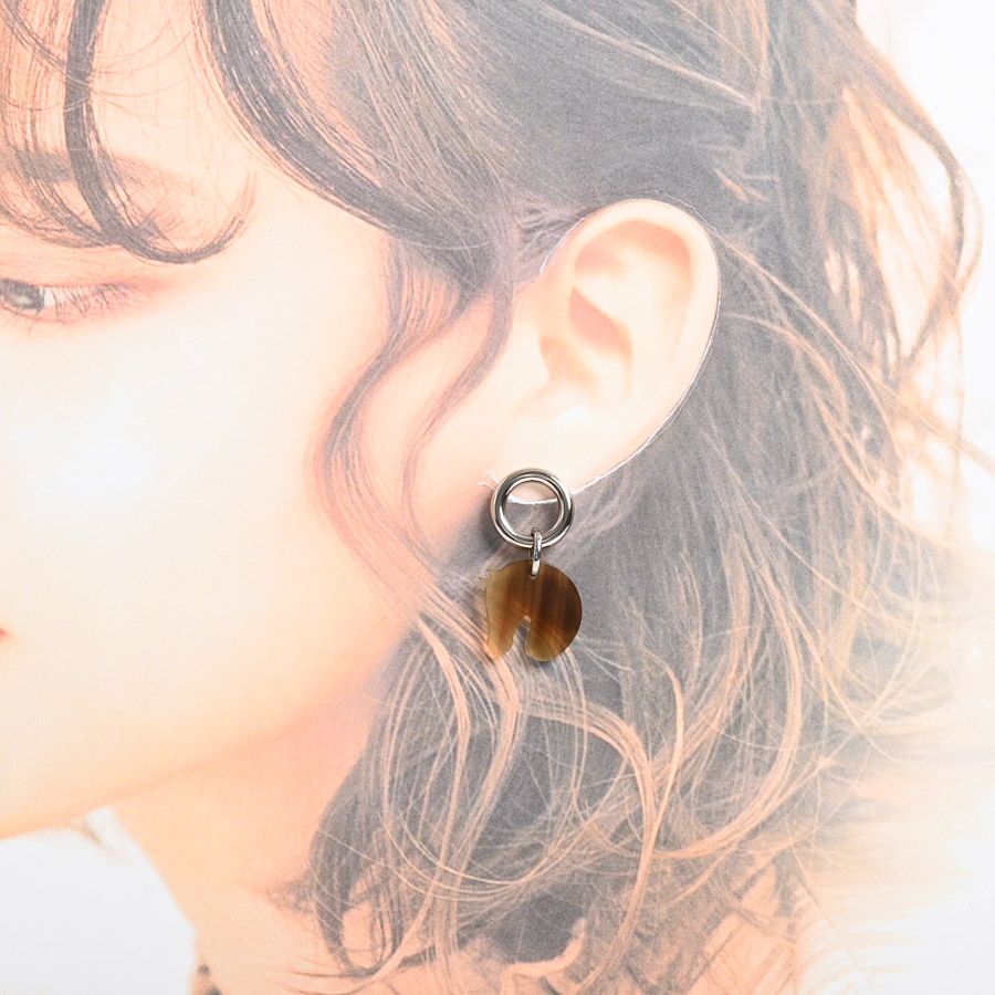 Hermes Earrings Tattasol Silver — view 4