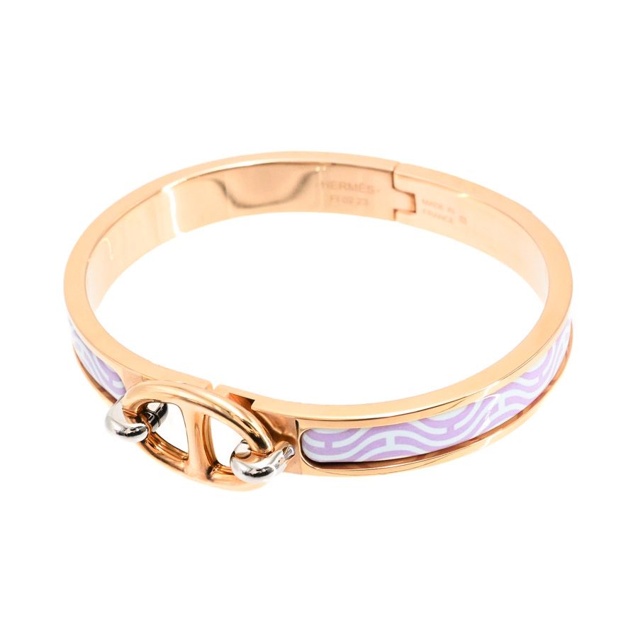 Hermes Bangle Mini Click Chaine D'ancre Bracelet