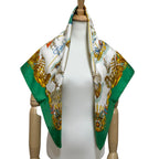 Hermes Carre 90 Voiles de Lumiere Sailing Ship of Light Scarf — view 3