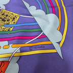 Hermes Carre 90 Maison de Scarf Silk — view 6