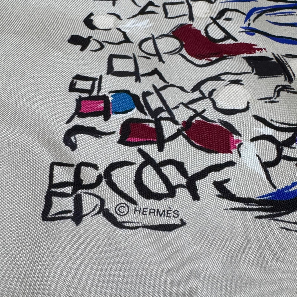 Hermes Carre 90 Paddock Scarf Silk — view 5