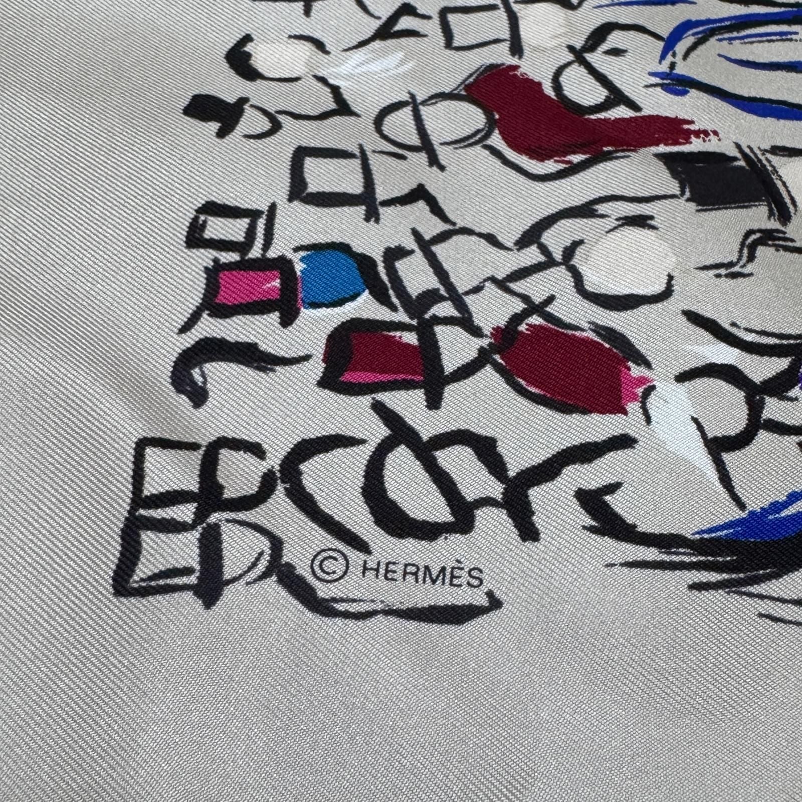Hermes Carre 90 Paddock Scarf Silk — view 5