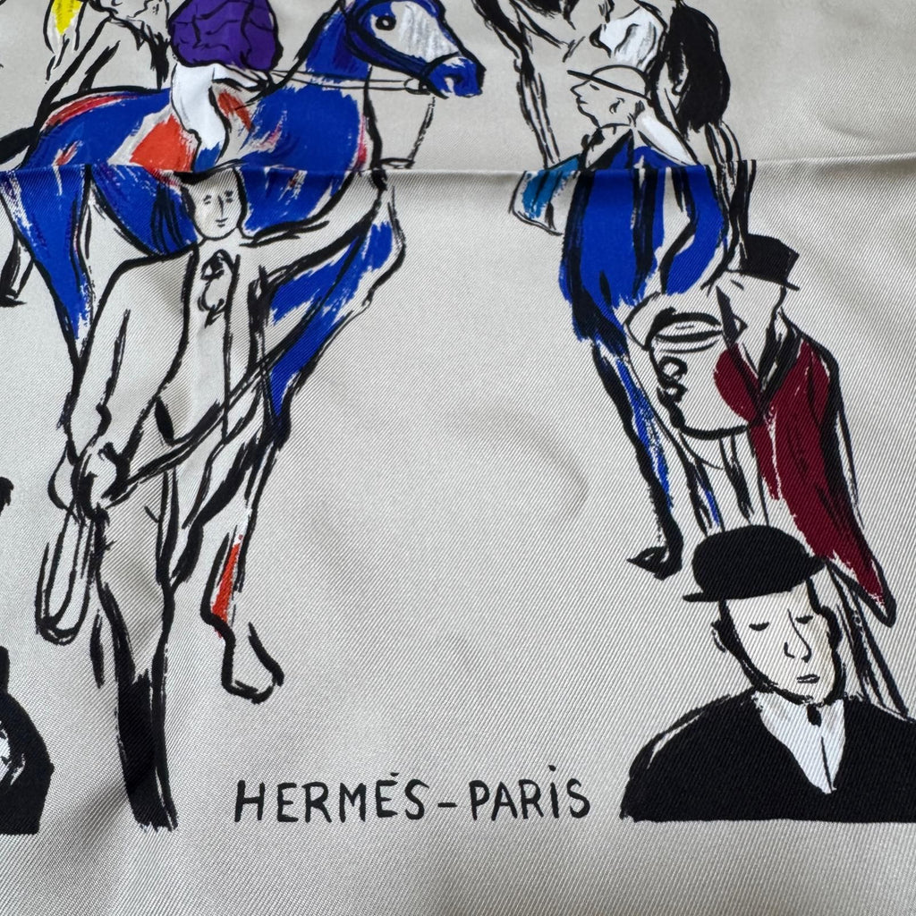 Hermes Carre 90 Paddock Scarf Silk — view 4