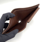Louis Vuitton Portefeuille Marco Damier Ebene Brown Bifold Wallet — view 5