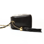 Chanel Shoulder Bag Lambskin Triple Coco Fringe — view 3