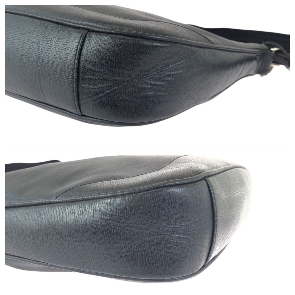 Gucci Bamboo Black Silver Leather 001 2-Way Shoulder Bag — view 5