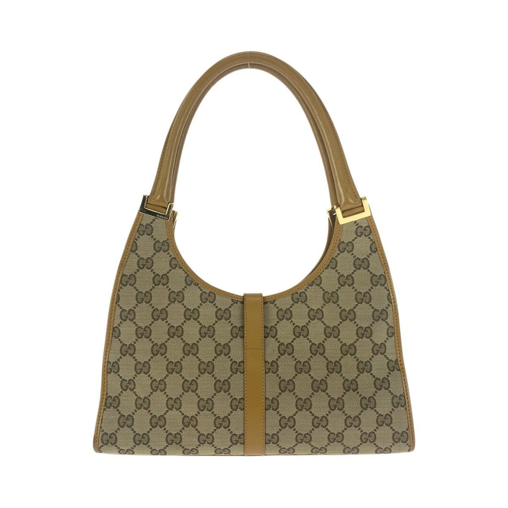 Gucci Jackie Beige Light Brown Gold 002 Shoulder Bag — view 2