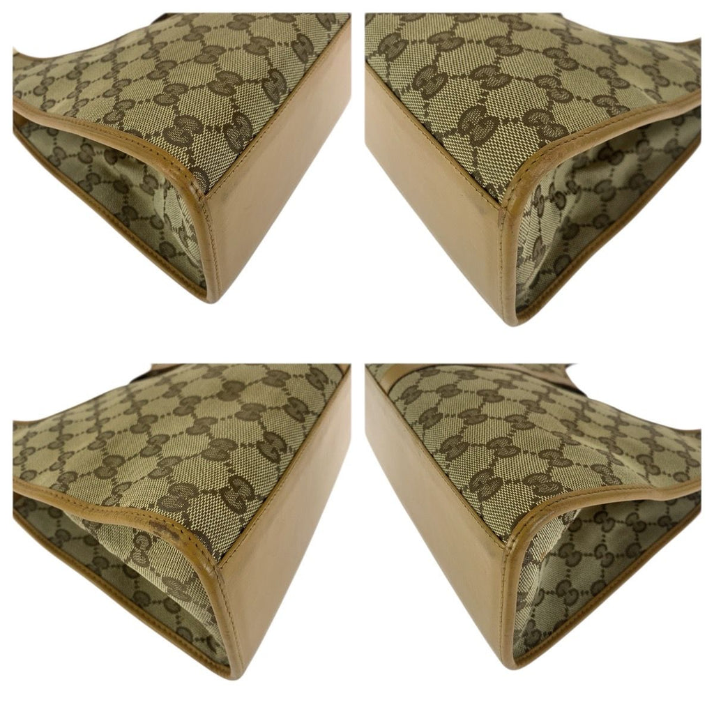 Gucci Jackie Beige Light Brown Gold 002 Shoulder Bag — view 3