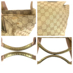 Gucci Sherry Line Beige Pink Gold GG Canvas Tote Shoulder Bag — view 6
