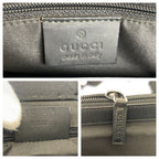 Gucci Bamboo Black Silver Nylon 002 Tote — view 4