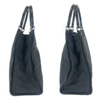 Gucci Bamboo Black Silver Nylon 002 Tote — view 8