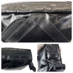 Chanel Sports Line CC Logo Black Silver Shoulder Bag Pochette — view 5