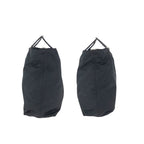Prada Tessuto 2-Way Black Silver Nylon Leather Shoulder Bag — view 8