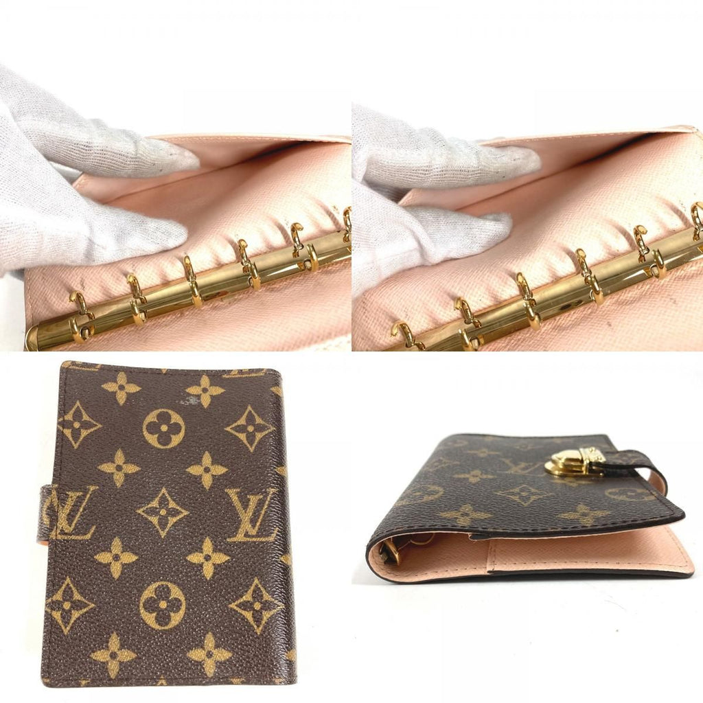 Louis Vuitton Notebook Cover Agenda PM Koala Monogram Canvas Pink — view 7