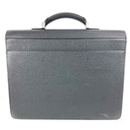 Louis Vuitton Business Bag Serviette Moscova Taiga Leather Ardoise Black — view 2