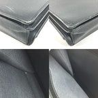 Louis Vuitton Business Bag Serviette Moscova Taiga Leather Ardoise Black — view 8