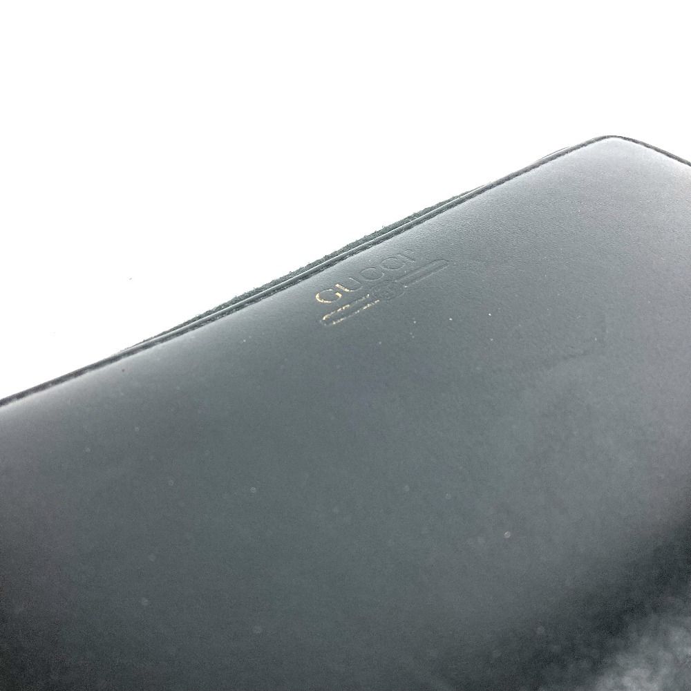 Gucci Wallet Logo Leather Black — view 6