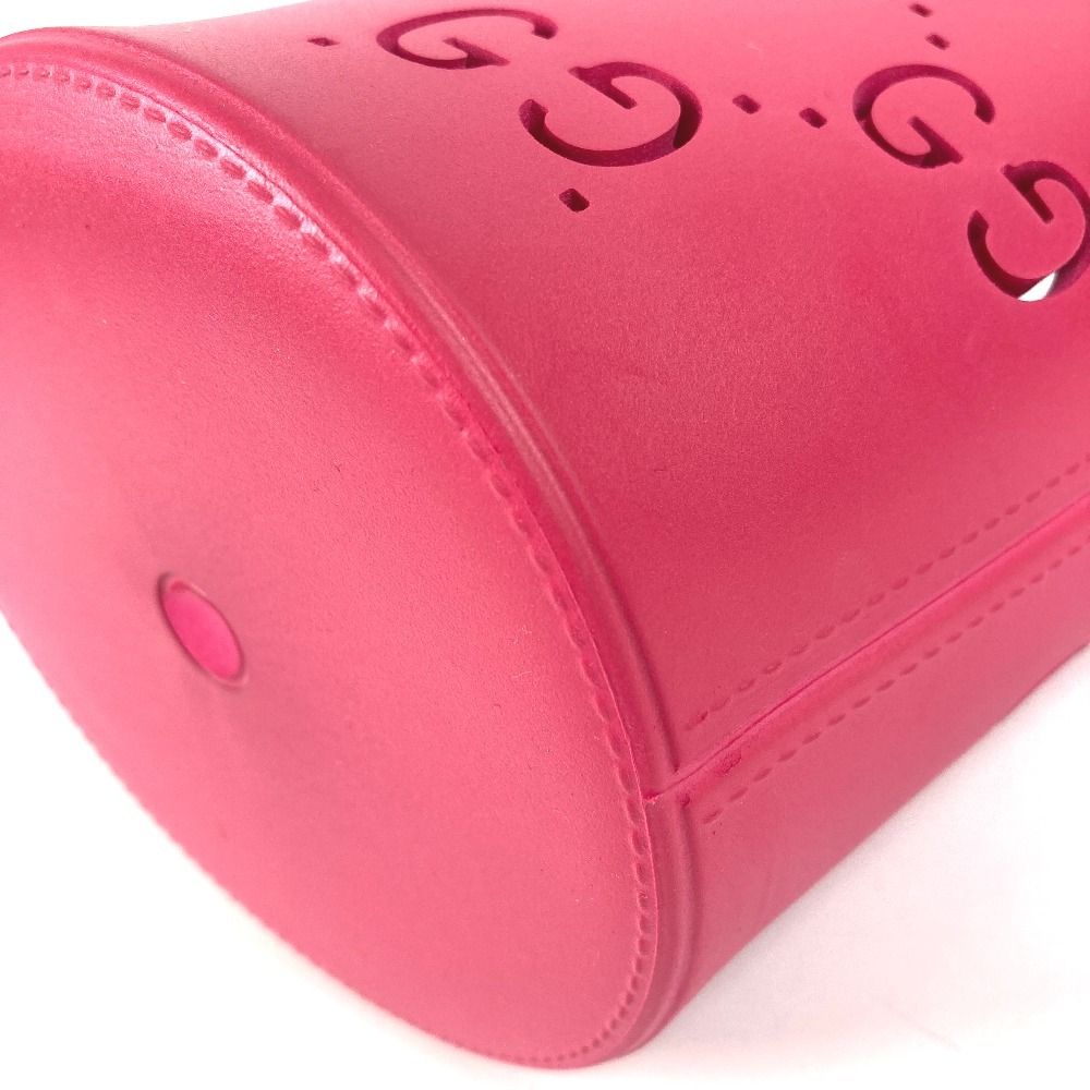 Gucci GG Logo Bucket Bag Lava Pink — view 6