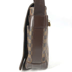 Louis Vuitton Shoulder Bag Bastille Damier Canvas Ebene Brown — view 3