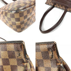 Louis Vuitton Shoulder Bag Parioli PM Damier Canvas Ebene Brown — view 7
