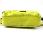 Louis Vuitton Belt Bag Outdoor Messenger PM Taiga Leather Yellow — view 4