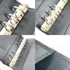Louis Vuitton Notebook Cover Agenda MM Epi Leather Noir Black — view 8
