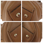 Gucci Marrakech Tassel Brown Gold Leather Tote — view 3