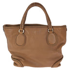 Gucci Marrakech Tassel Brown Gold Leather Tote — view 2