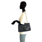Gucci Micro Guccissima Emily Horsebit Navy Gold Chain Shoulder Bag — view 7