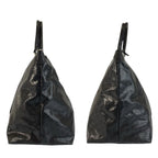 Gucci GG Supreme Black Leather Tote Boston Bag — view 7