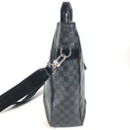 Louis Vuitton Shoulder Bag Tadao Damier Graphite Canvas Black — view 3