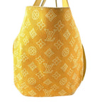 Louis Vuitton Shoulder Bag Cabai Panema GM Leather Canvas Yellow — view 4