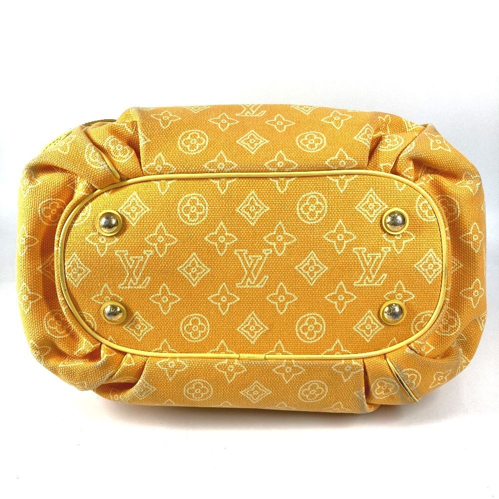 Louis Vuitton Shoulder Bag Cabai Panema GM Leather Canvas Yellow — view 5