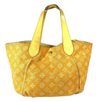 Louis Vuitton Shoulder Bag Cabai Panema GM Leather Canvas Yellow — view 2