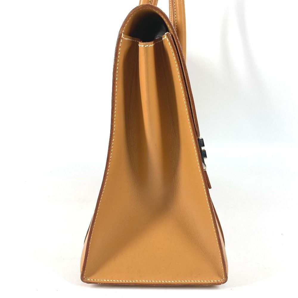 Hermes Handbag Drag 37 Box Calf Natural Beige — view 4