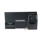 Chanel CC Logo Black Gold Enamel Case Cigarette — view 8