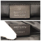 Gucci Shoulder Black Silver Nylon Leather 001 Bag — view 4