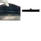 Dior Vintage Black Gold Leather Shoulder Bag — view 9
