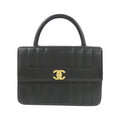 Chanel Vintage Bag Handbag Black