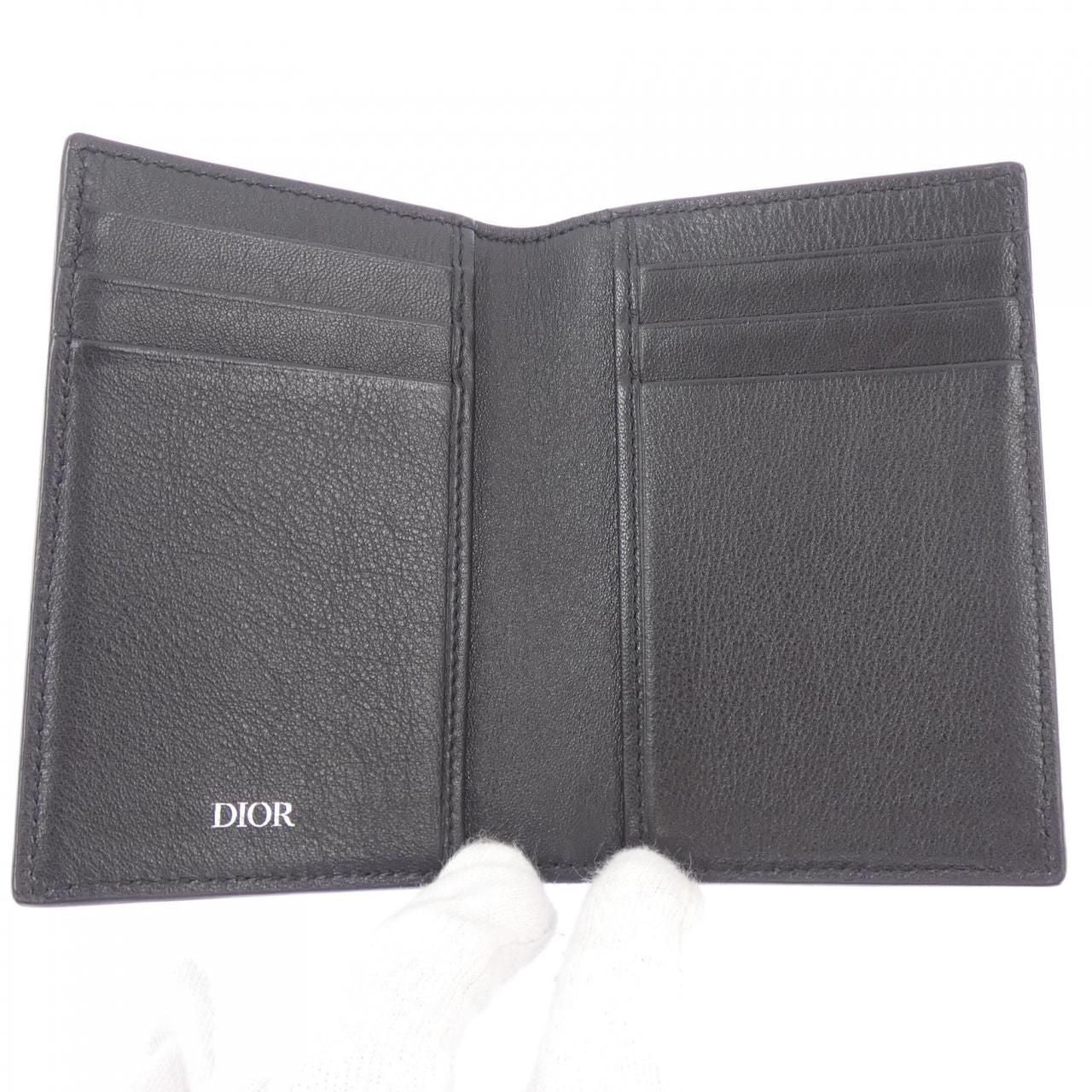 Dior Card Case Card Holders Black — view 4