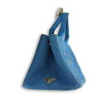 Prada Canapa Tote Blue — view 3