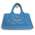Prada Canapa Tote Blue