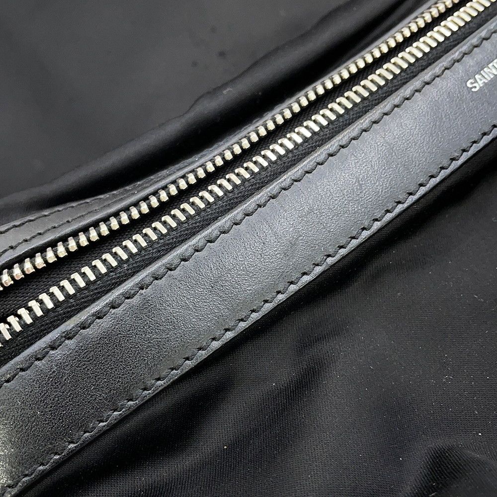 Saint Laurent Paris Backpack City Nylon Black — view 7