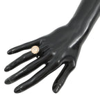Bottega Veneta Ring Colored Stone Round Cut Intrecciato